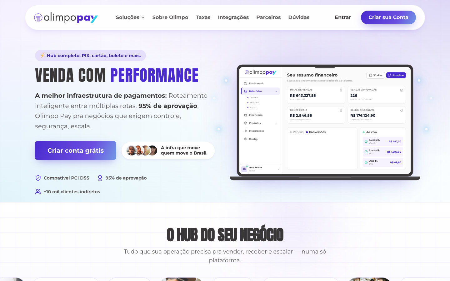 Olimpo Pay — screenshot